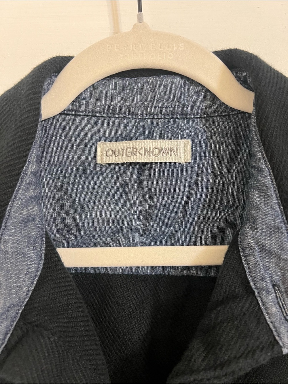 Outerknown Men's Black Shirt Jacket - Picture 3 of 5
